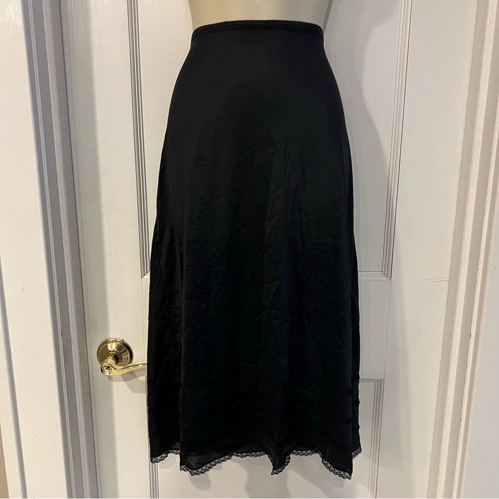 Vintage Pinehurst Lingerie Slip Size Petite Black